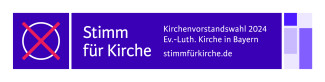 Banner Stimm für Kirche