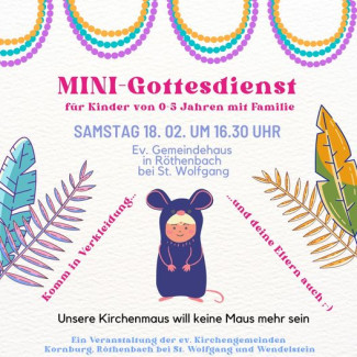 Plakat Mini-Gottesdienst