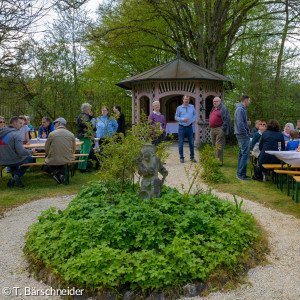 Buffet im Garten